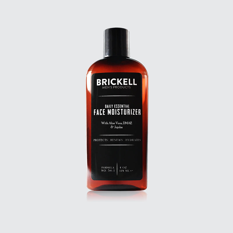 Brickell Men's Products - Daily Essential Face Moisturizer, 118ml - The Panic Room