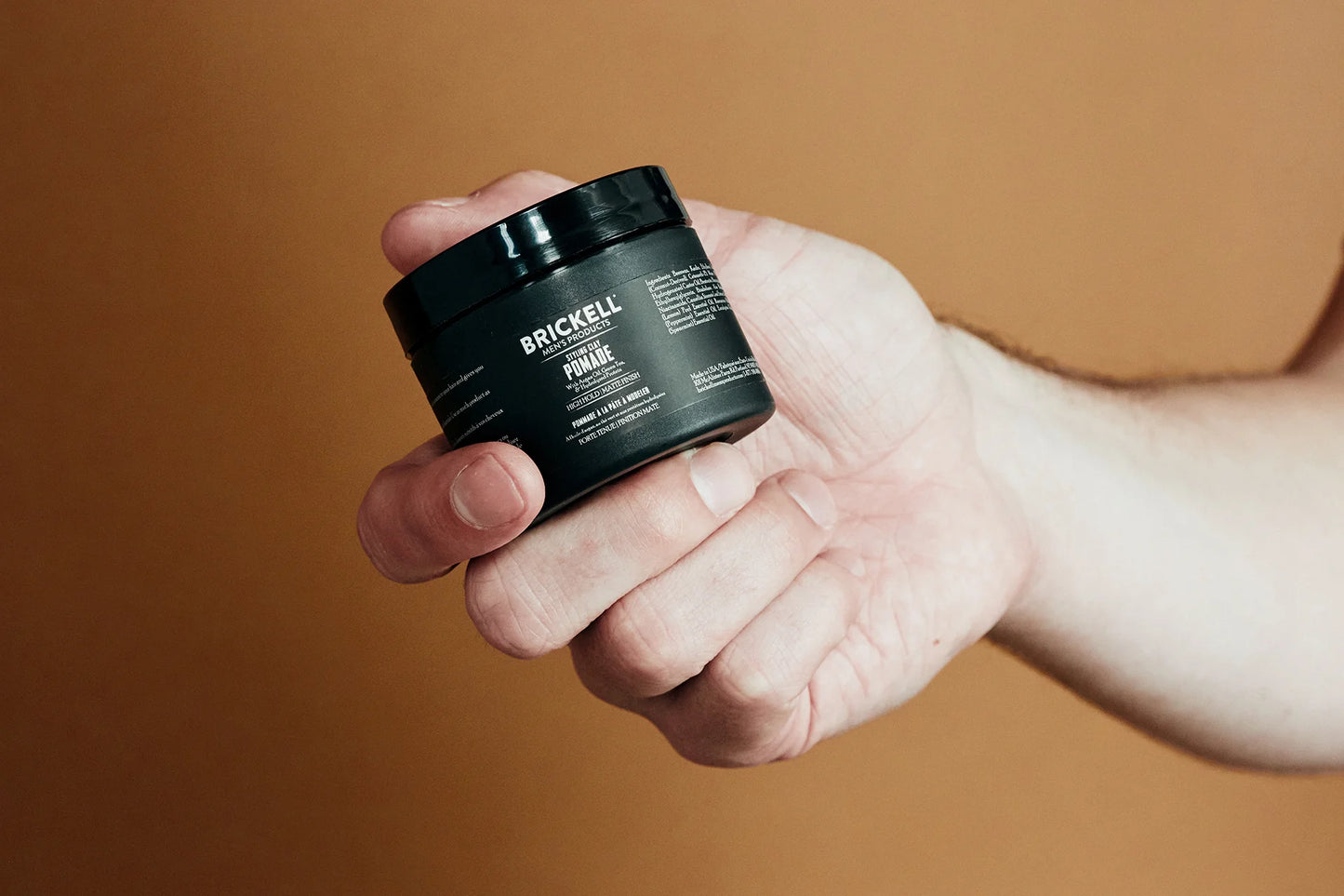 Brickell Men's Products - Styling Clay Pomade - The Panic Room