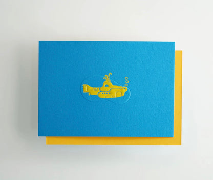 Hrvst.Store - Yellow Submarine Postcard, A6