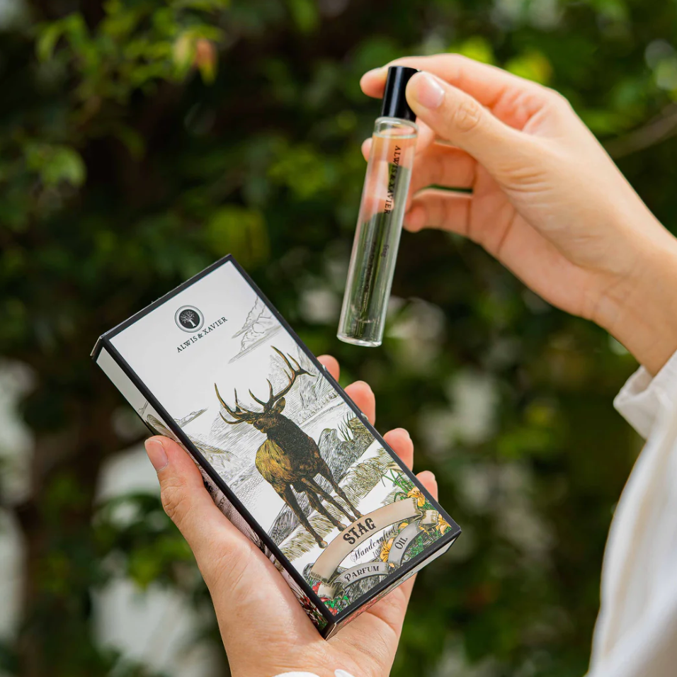 Alwis & Xavier - Roll-On Parfum Oil, Stag - The Panic Room