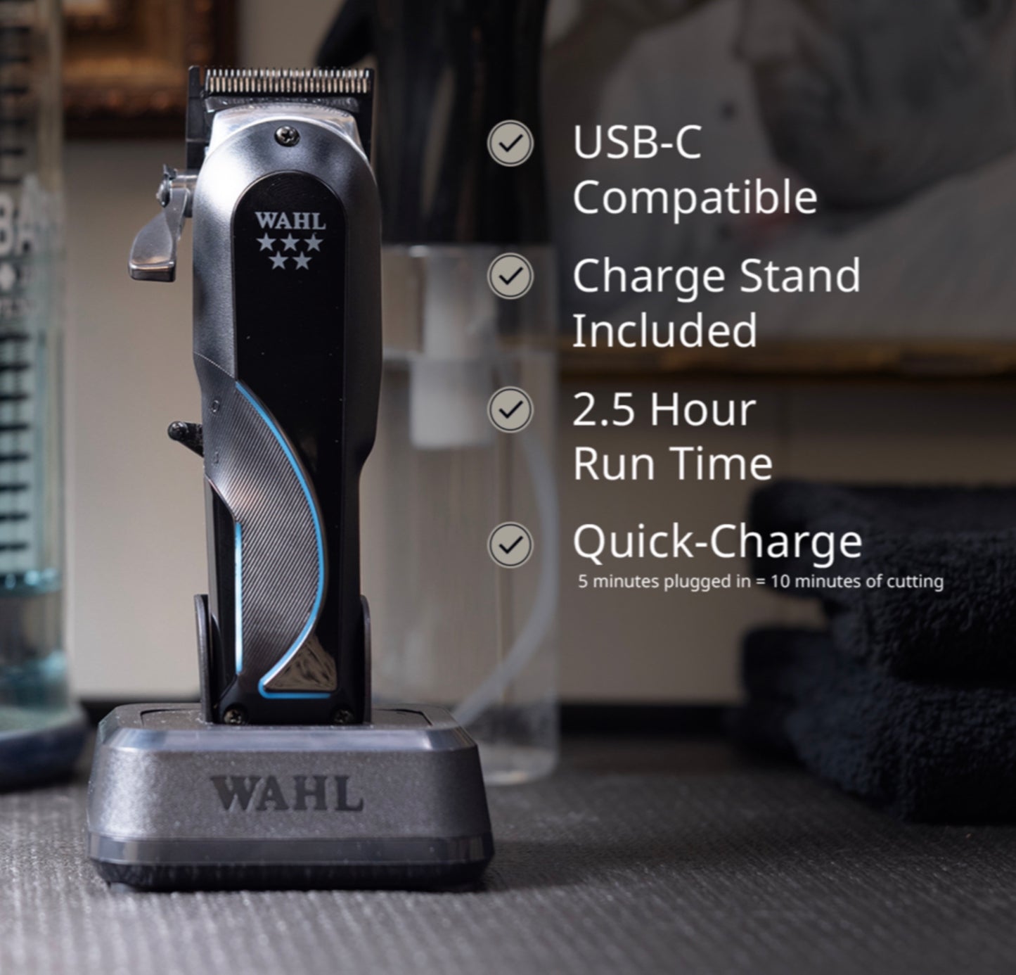 Wahl - 5 Star Series Senior 2.0 Professional Cord/Cordless Clipper