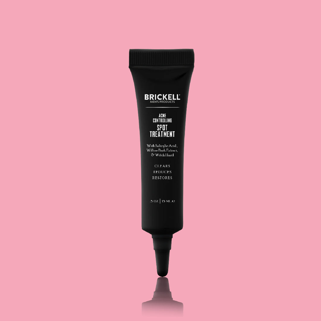 Brickell Men's Products - Acne Controlling Spot Treatment for Men, 15ml - The Panic Room