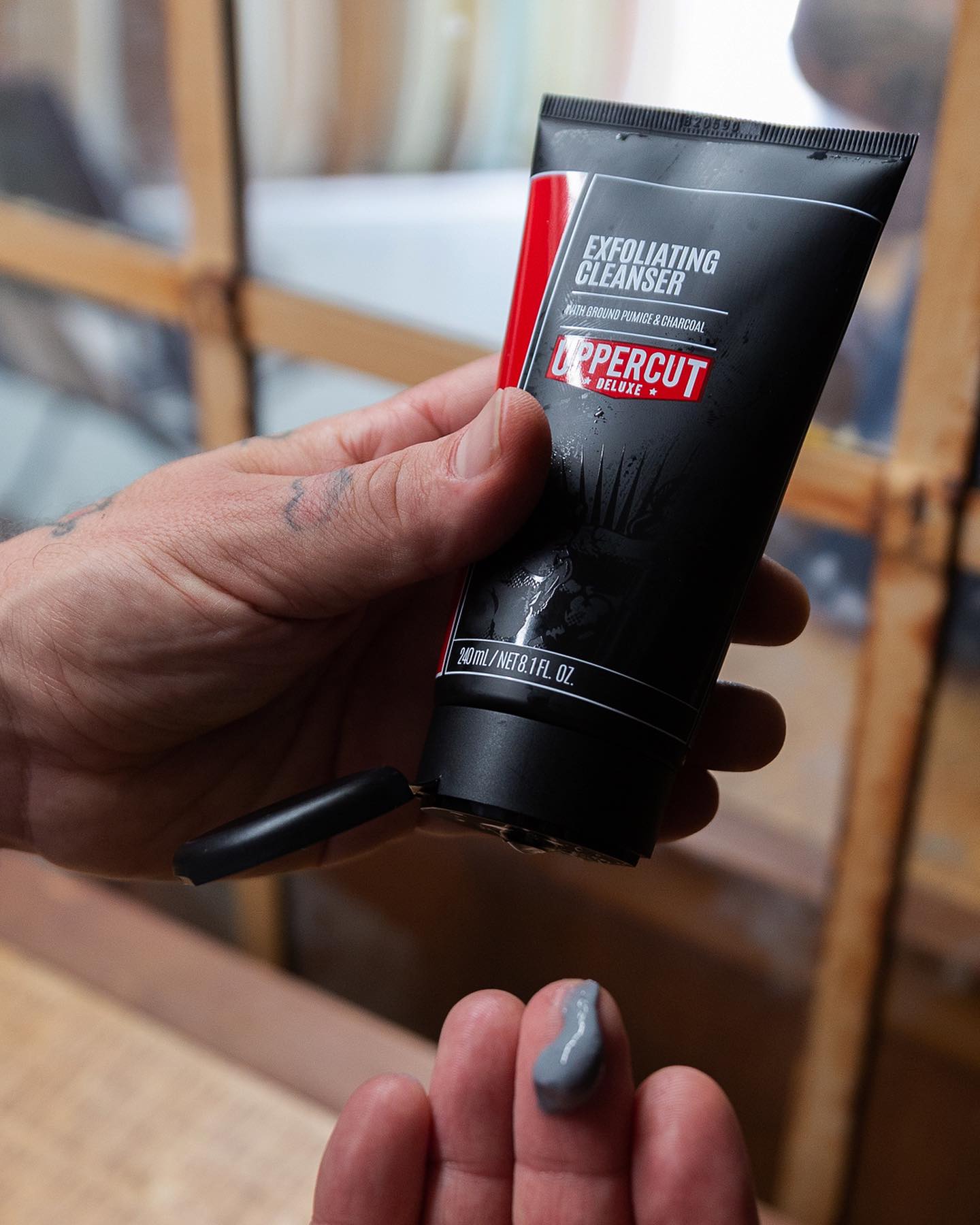 Uppercut Deluxe - Exfoliating Cleanser, 120ml - The Panic Room