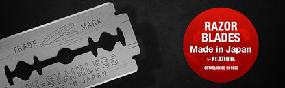 Feather - Double Edge Razor Hi-Stainless, 100pcs