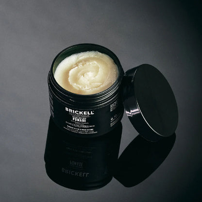 Brickell Men's Products - Flexible Hold Wax Pomade - The Panic Room