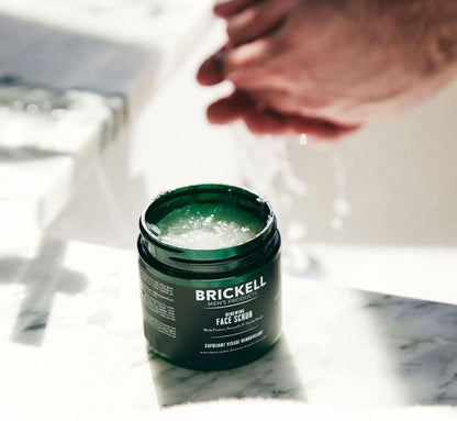 Brickell Men's Products - Renewing Face Scrub, 118ml - The Panic Room