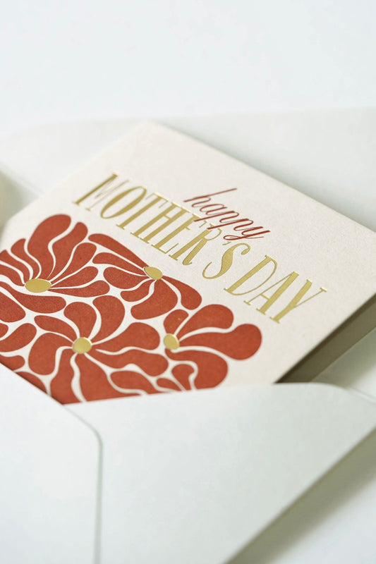 Hrvst.Store - Mother's Day Greeting Card, A6, Letterpress - The Panic Room