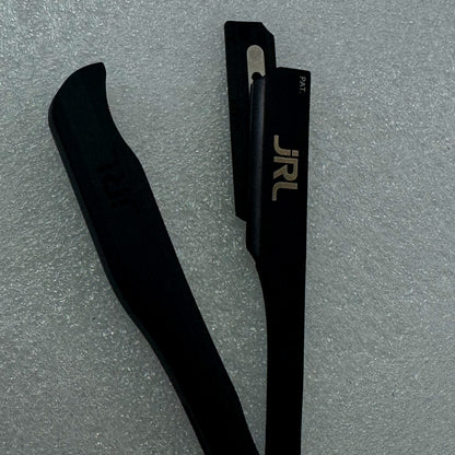 JRL - Magnetic Straight Edge Razor, Black - The Panic Room