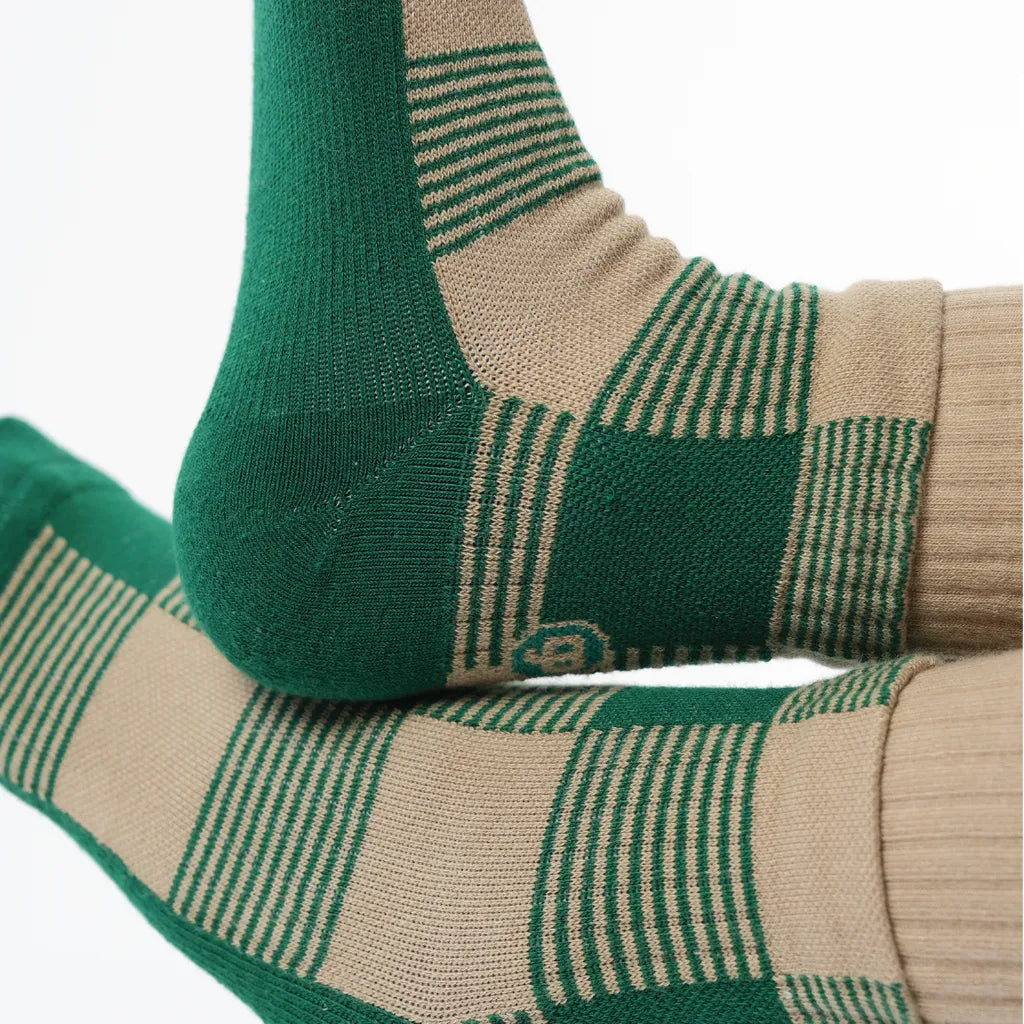 GOODPAIRSOCKS - Late For Summer, Green Ketupat - The Panic Room