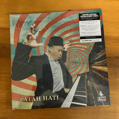 Edy J. Herwan - Patah Hati [LP, Translucent, Edy J Records]