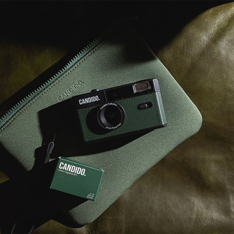 Candido 35mm Film Camera, Green - The Panic Room