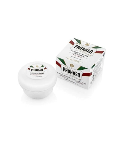 Proraso - Green Tea & Oatmeal Sensitive Shaving Soap, 150ml - The Panic Room
