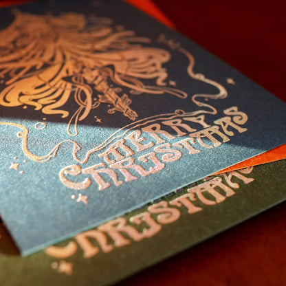 Hrvst.Store - Art Nouveau Christmas Card