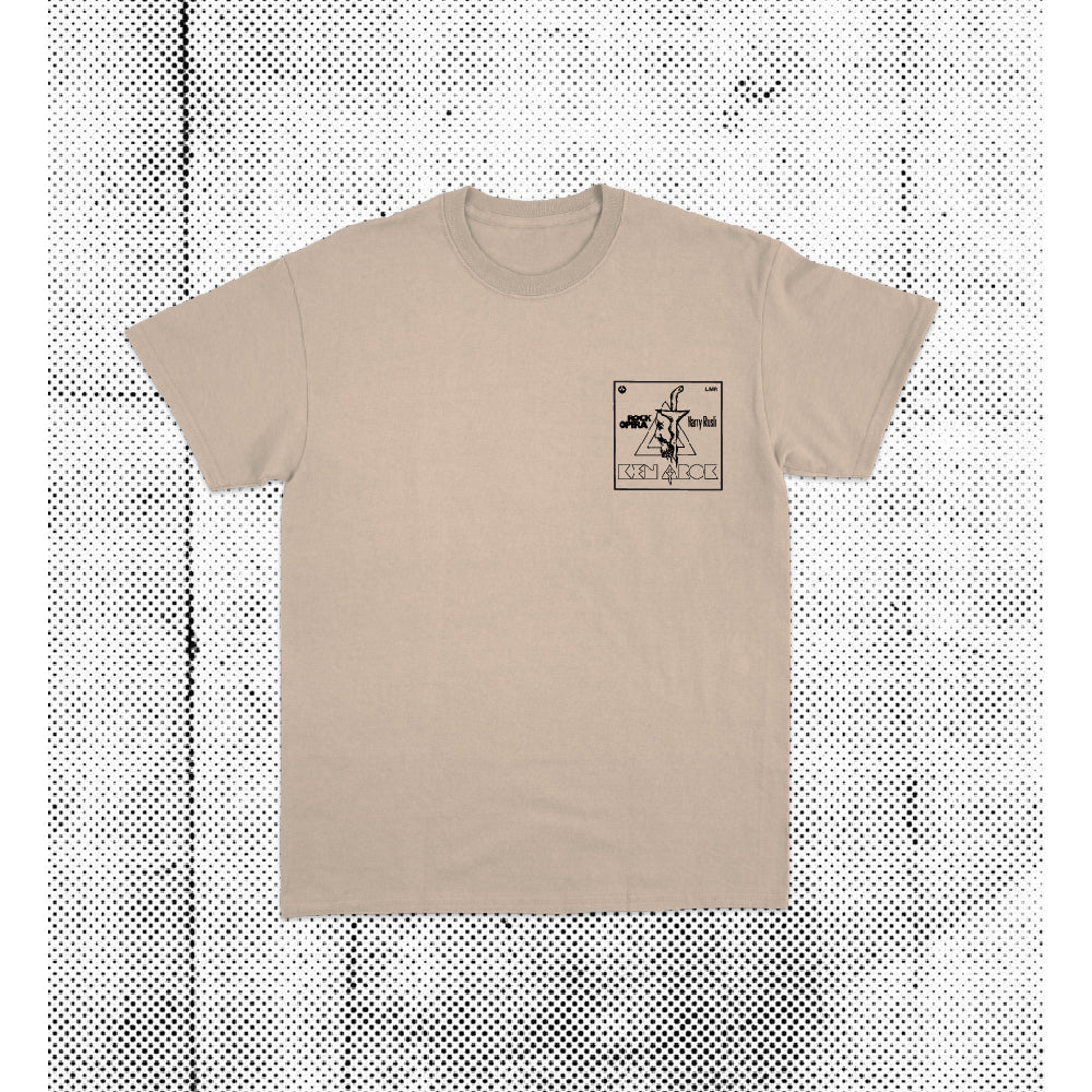 La Munai - Harry Roesli Ken Arok T-Shirt, Brown - The Panic Room