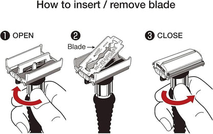 Feather - Adjustable Double Edge Razor, DER-A