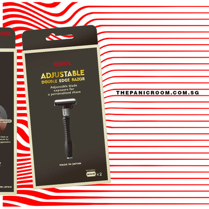 Feather - Adjustable Double Edge Razor, DER-A
