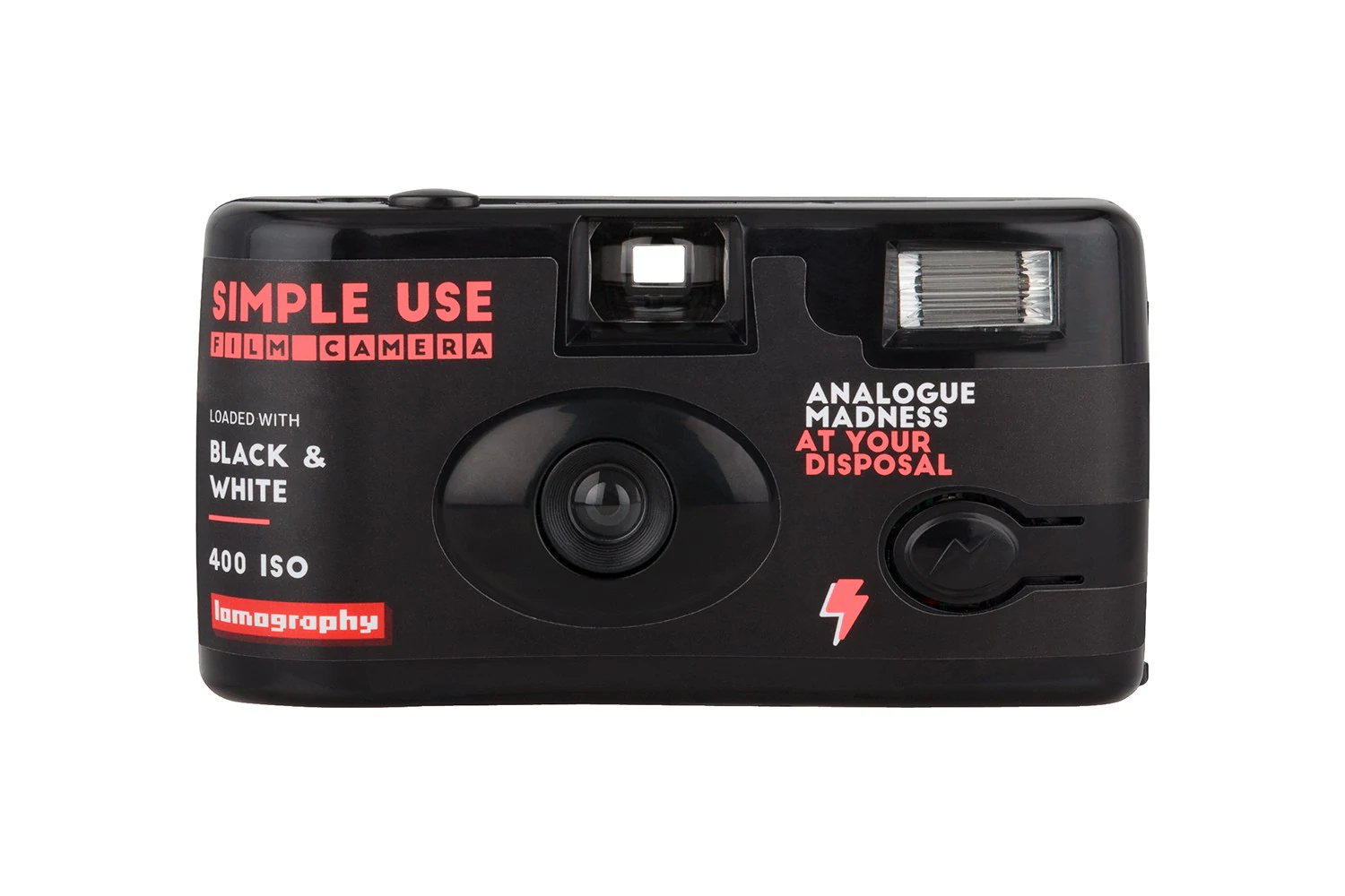 Lomography - Simple Use Film Camera Black & White - The Panic Room