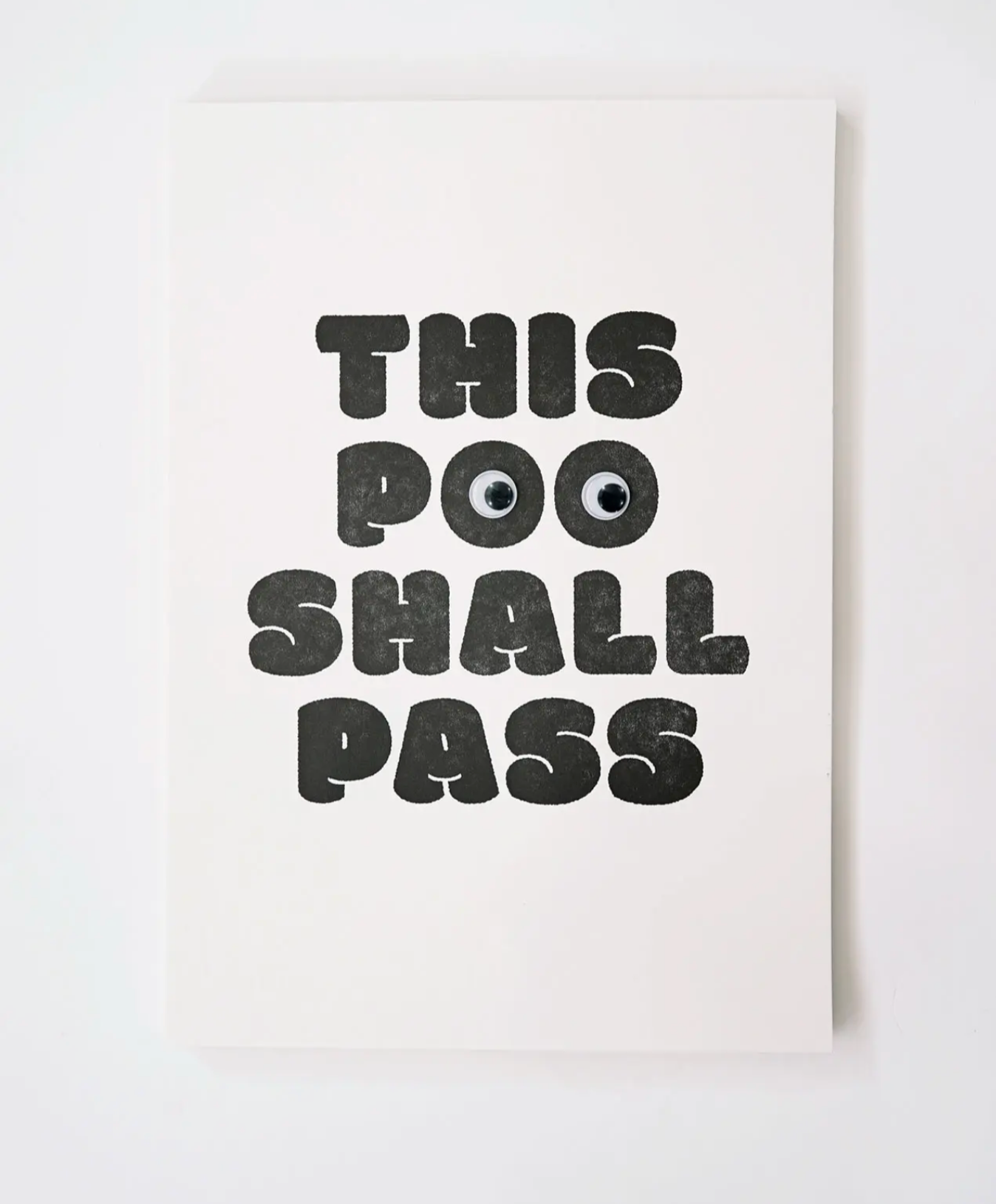 Hrvst.Store - This Poo Shall Pass Poster - The Panic Room