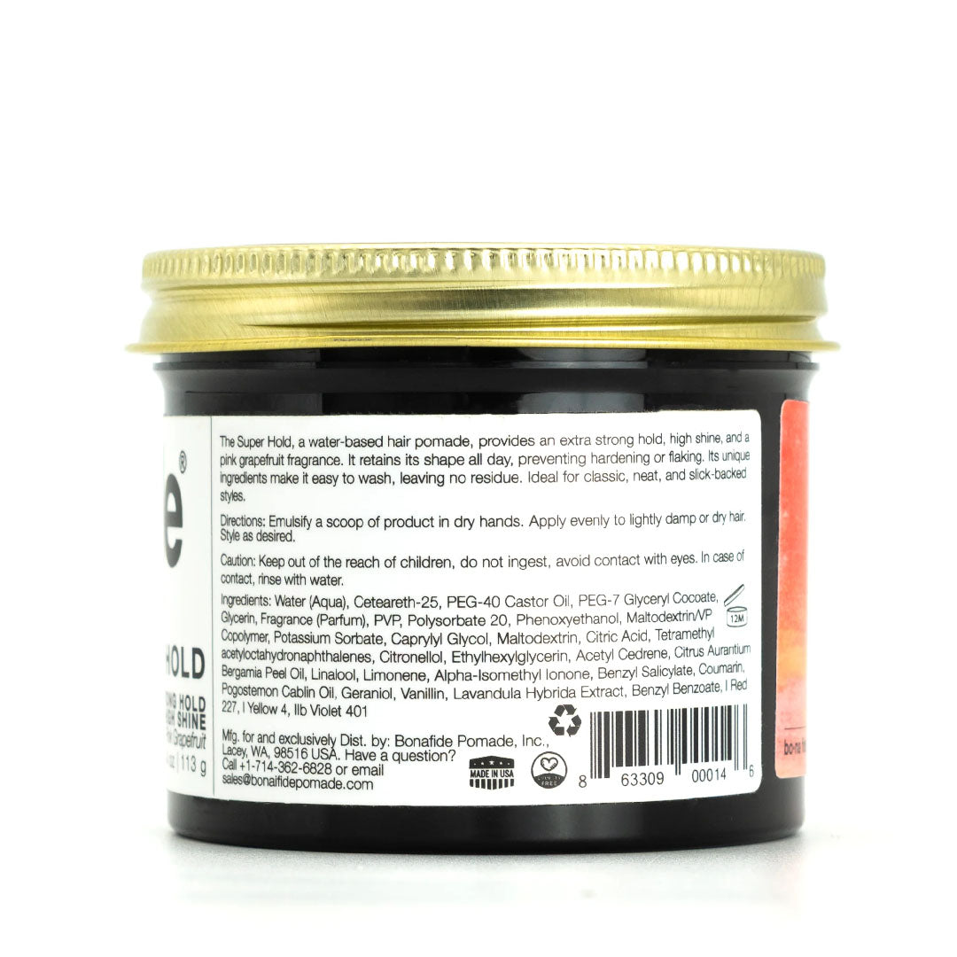 Bona Fide - Super Hold Pomade, 113g - The Panic Room