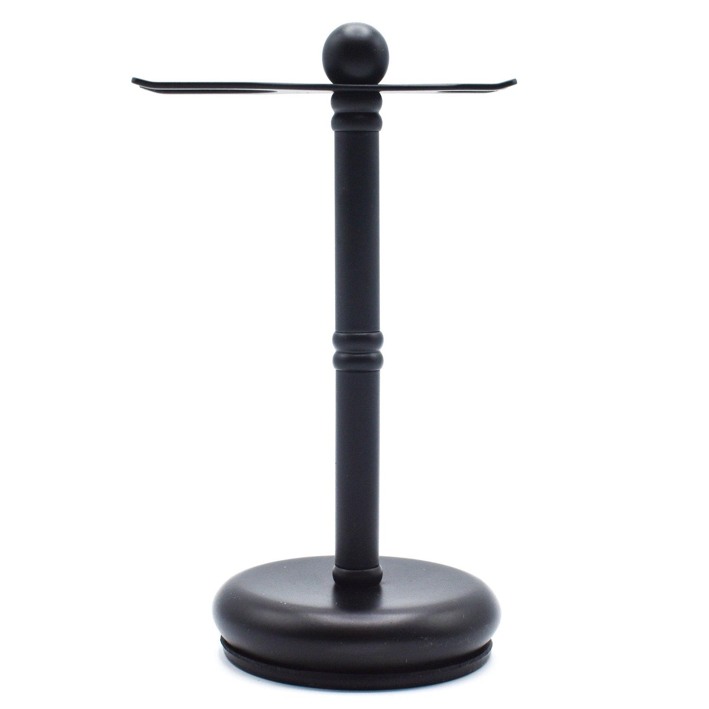 Parker - Safety Razor and Brush Stand, Black - The Panic Room