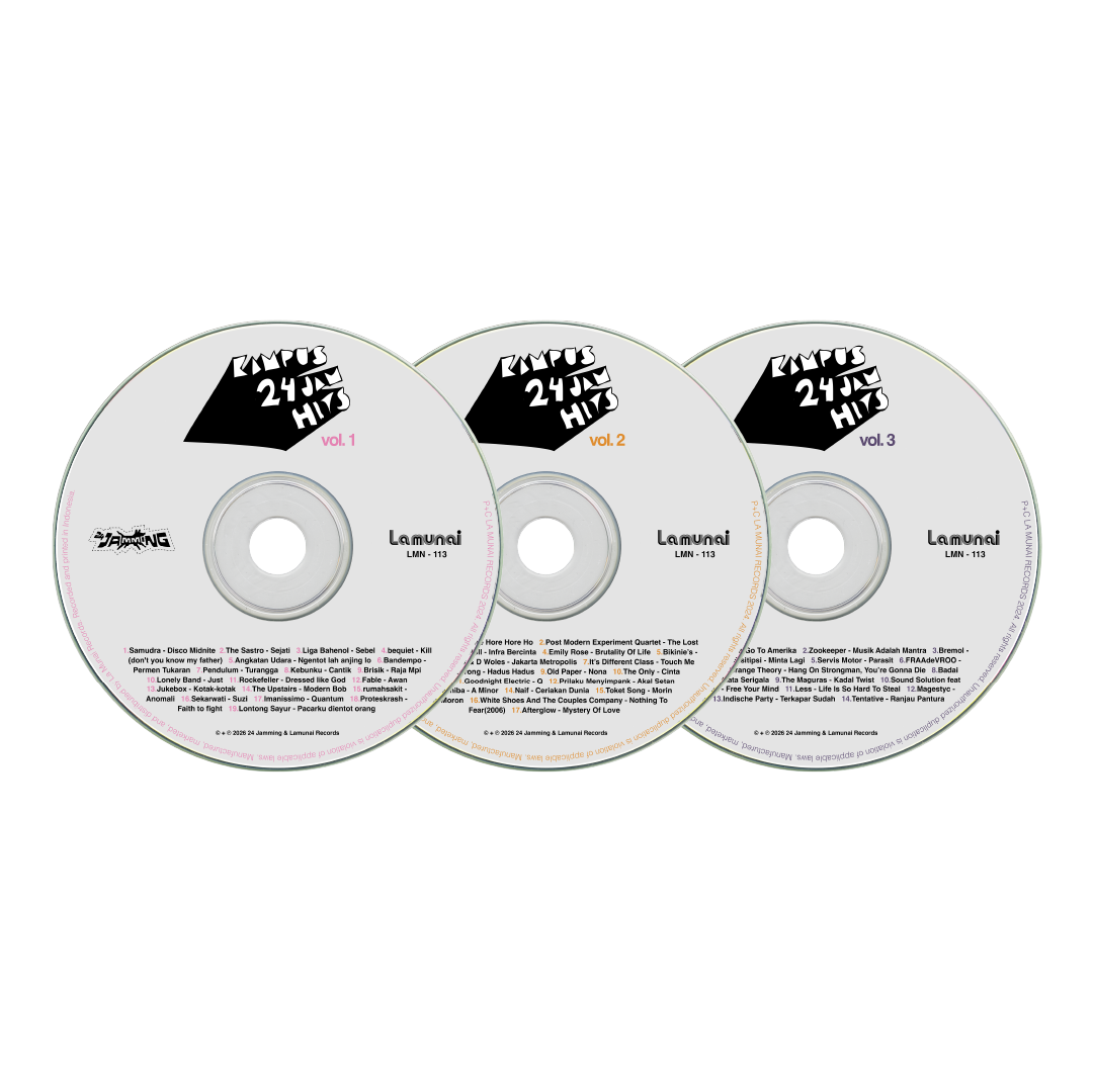 Kampus 24 Jam Hits Vol 1-3 [3×CD Box Set, La Munai]