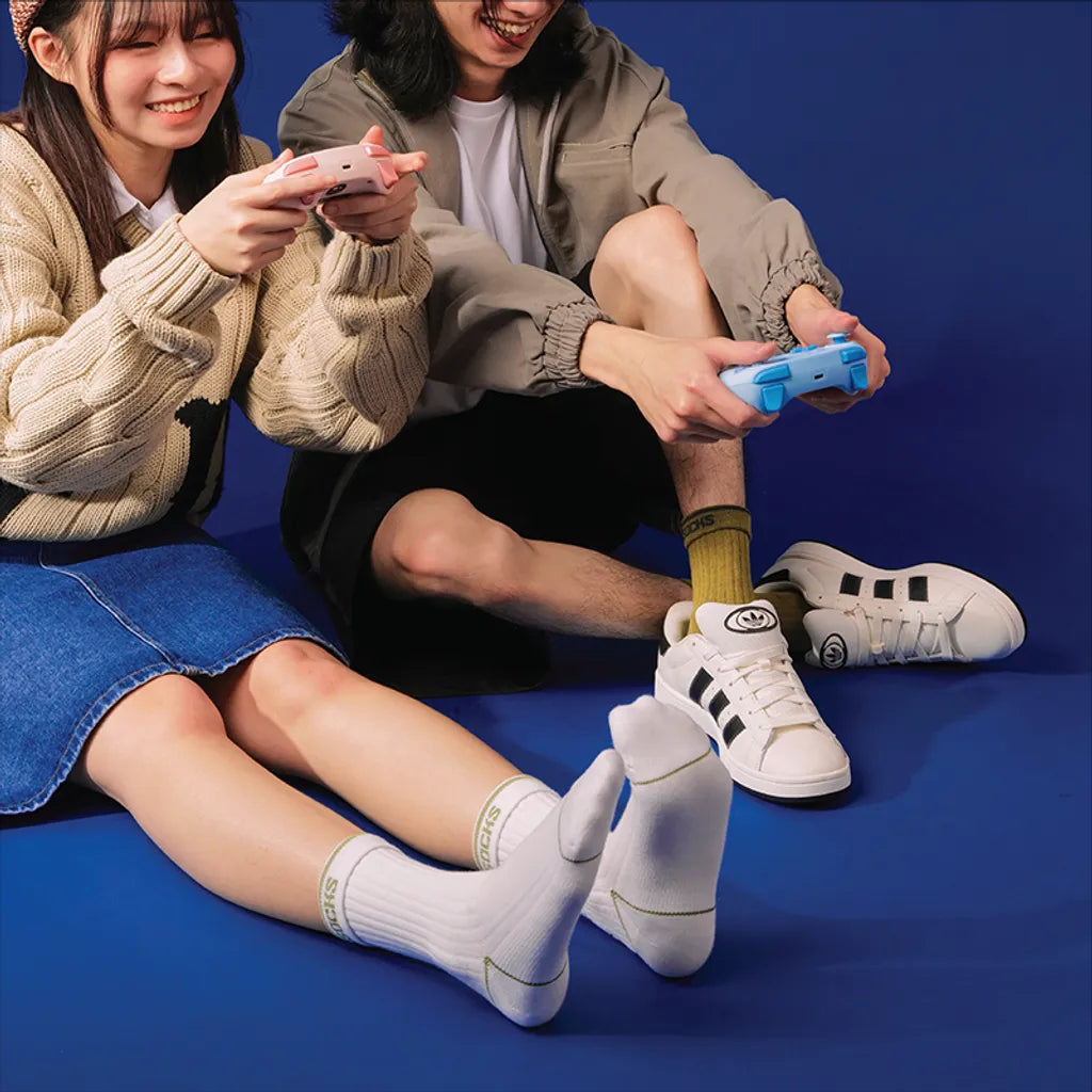 GOODPAIRSOCKS - Tropical Winter, Pistachio - The Panic Room