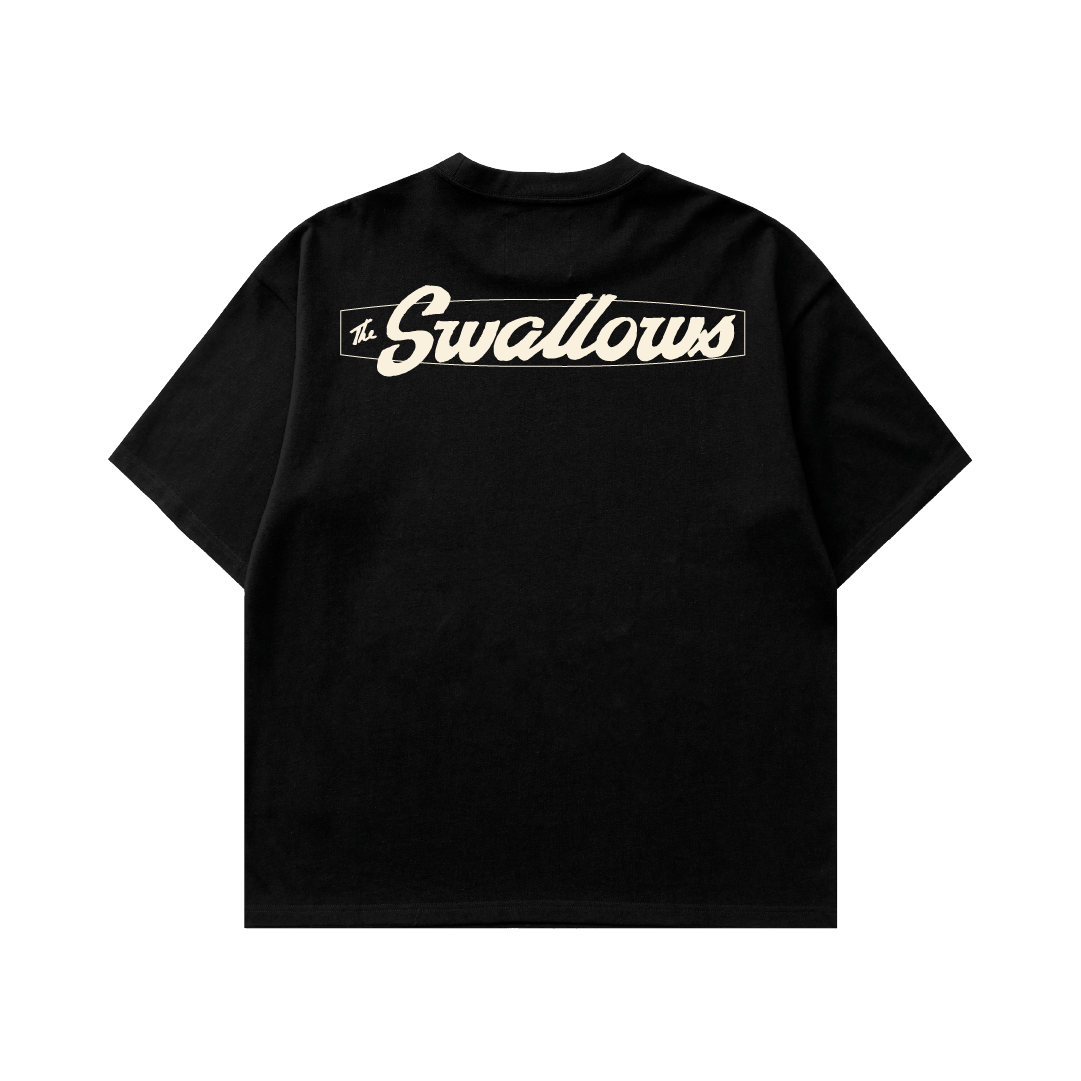 The Swallows - T-Shirt, Black