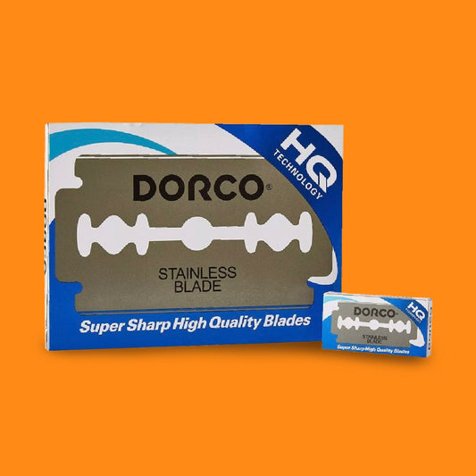 Dorco - ST300 Double Edge Razor Blades, 1000 Blades (200 Packs x 5 Blades) - The Panic Room