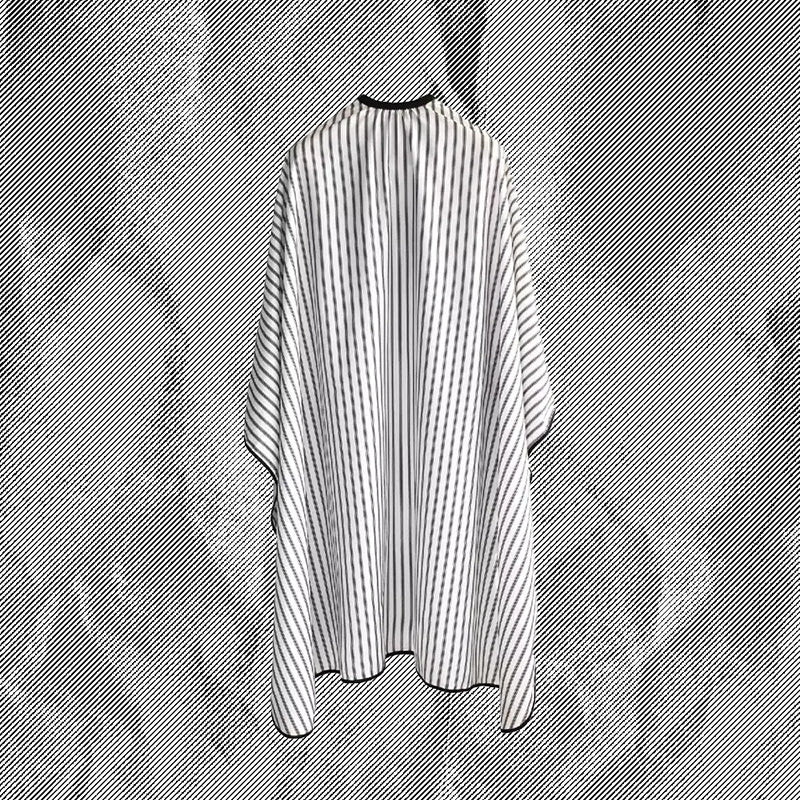 Cutting Cape, Black and White Stripes - The Panic Room