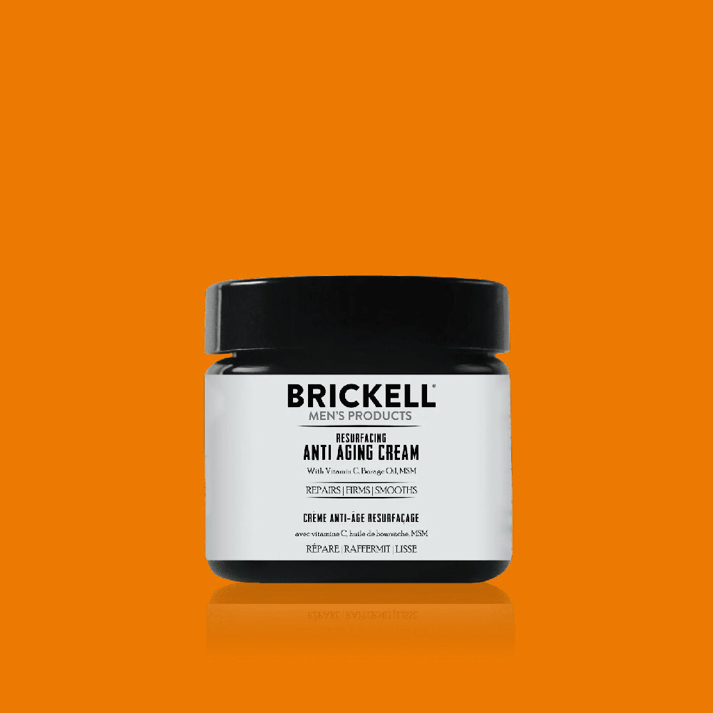Brickell Men's Products -  Resurfacing Anti-Aging Cream For Men - The Panic Room