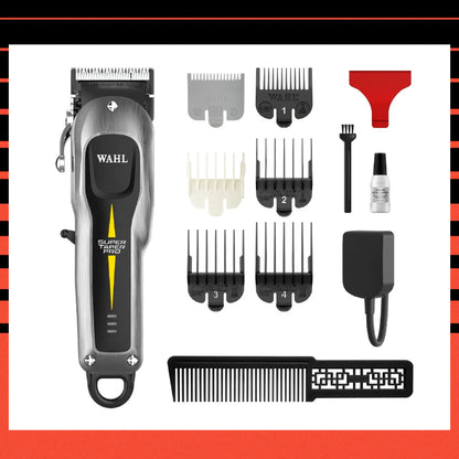 Wahl - Super Taper PRO Professional Cord/Cordless Clipper - The Panic Room