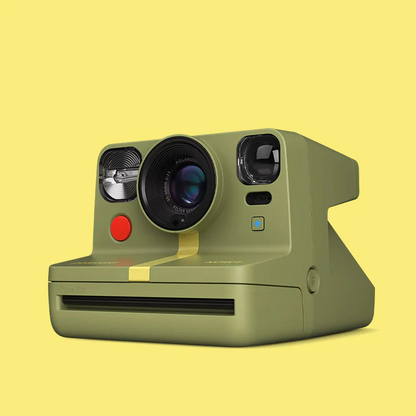 Polaroid - Now+ Generation i-Type Instant Camera + 5 lens filters (Forest Green) - The Panic Room