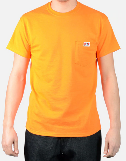 Ben Davis - Pocket T-Shirt, Orange - The Panic Room