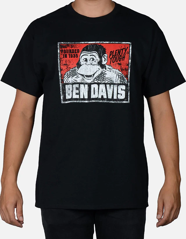 Ben Davis - Vintage Logo T-Shirt, Black - The Panic Room