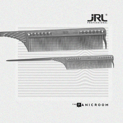 JRL - Fine Teeth Tail Comb 8.5", Lilac