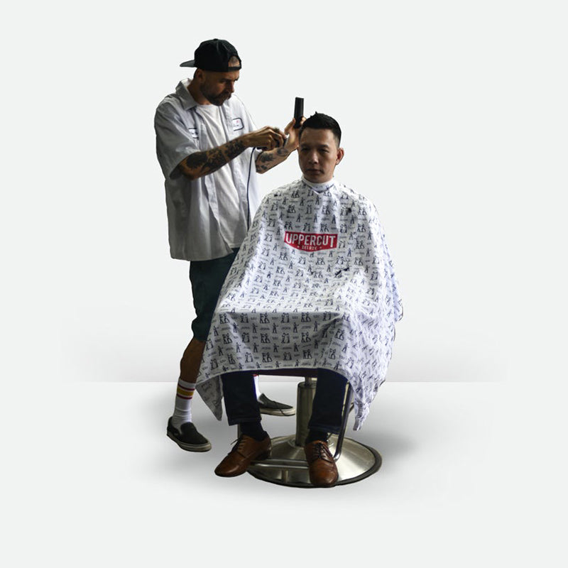 Uppercut Deluxe - Barber Cape, Yardage Print - The Panic Room