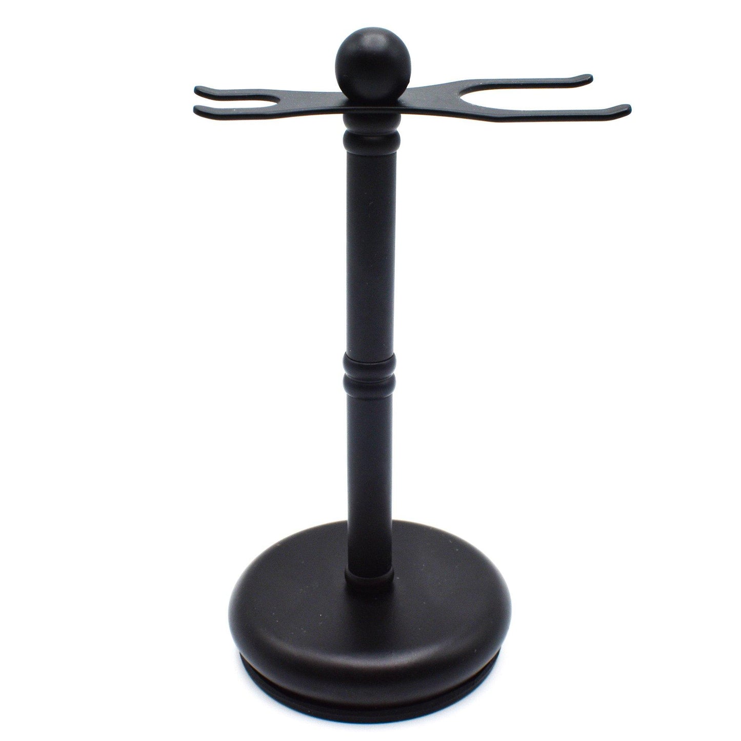 Parker - Safety Razor and Brush Stand, Black - The Panic Room