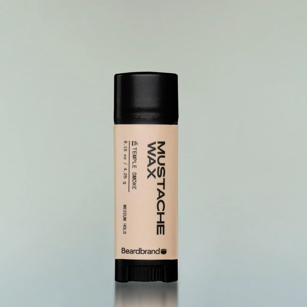 Beardbrand - Mustache Wax, Temple Smoke, 4.25g - The Panic Room