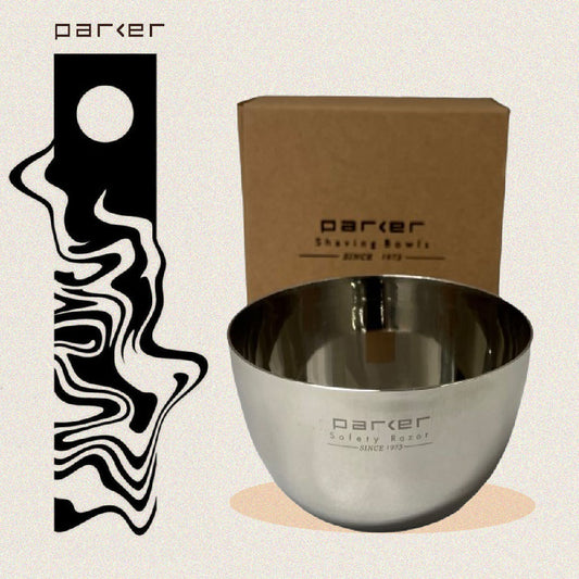 Parker - SBSS, Stainless Steel Shaving Bowl - The Panic Room