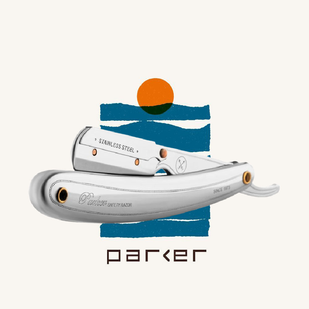 Parker - SR1 / 31R Straight Razor, Clip Type, Stainless Steel - The Panic Room