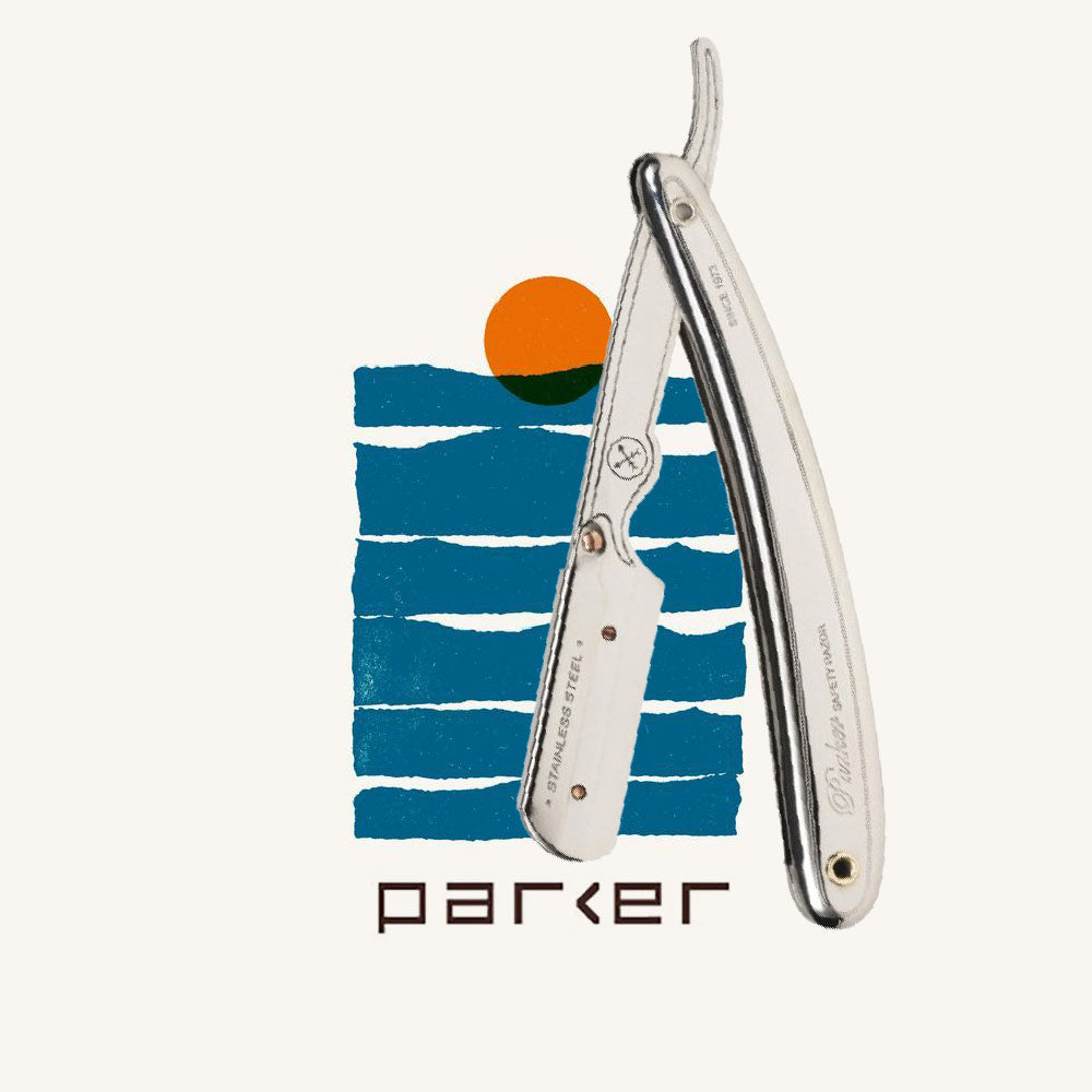 Parker - SR1 / 31R Straight Razor, Clip Type, Stainless Steel - The Panic Room