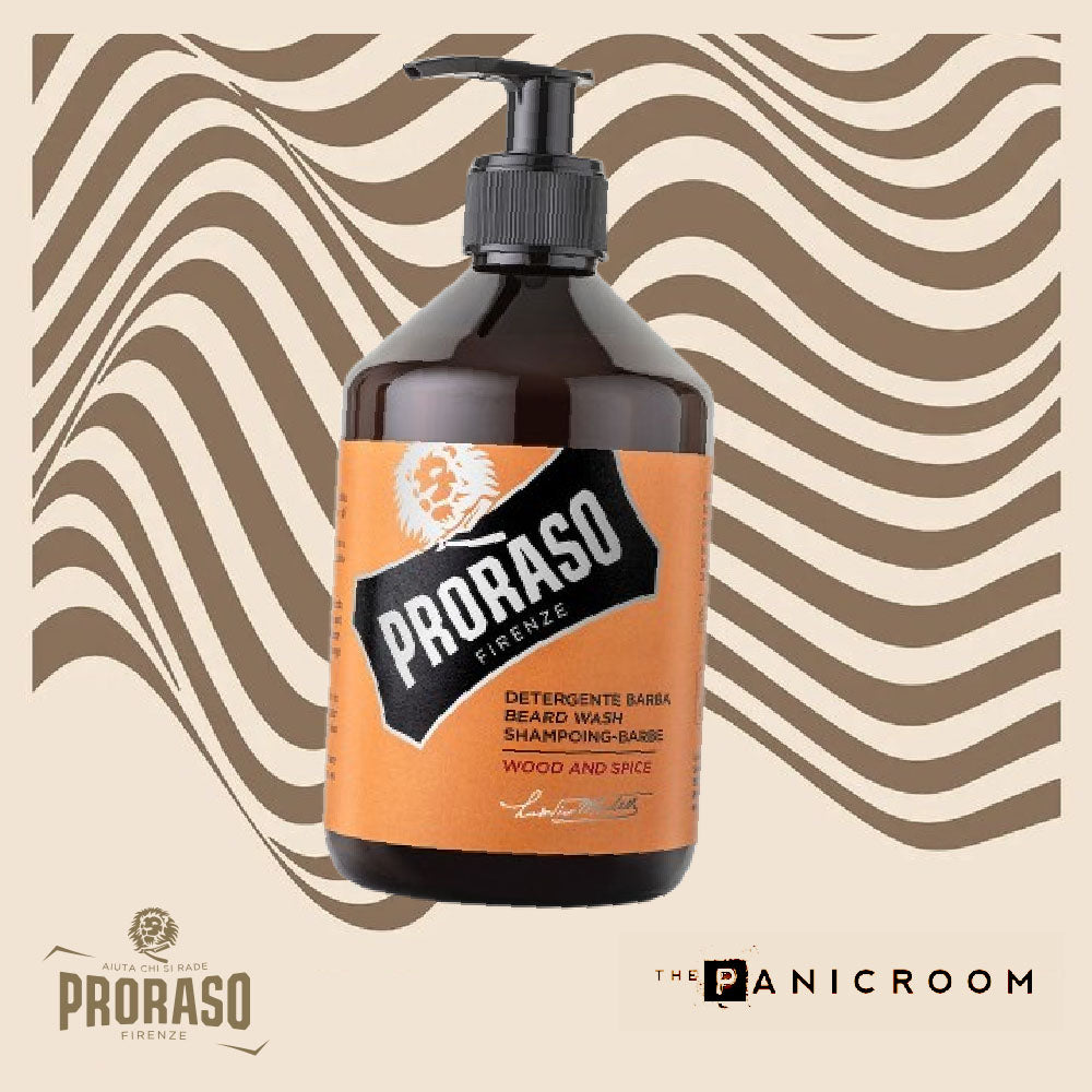 Proraso - Beard Wash, Wood & Spice, 200ml