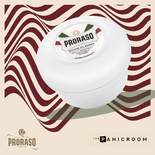 Proraso - Green Tea & Oatmeal Sensitive Shaving Soap, 150ml