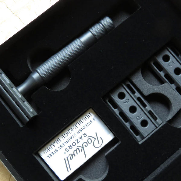 Rockwell Razors - 6S Razor, Matte Black - The Panic Room