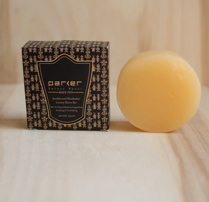 Parker - Shave Soap, Sandalwood and Shea Butter - The Panic Room