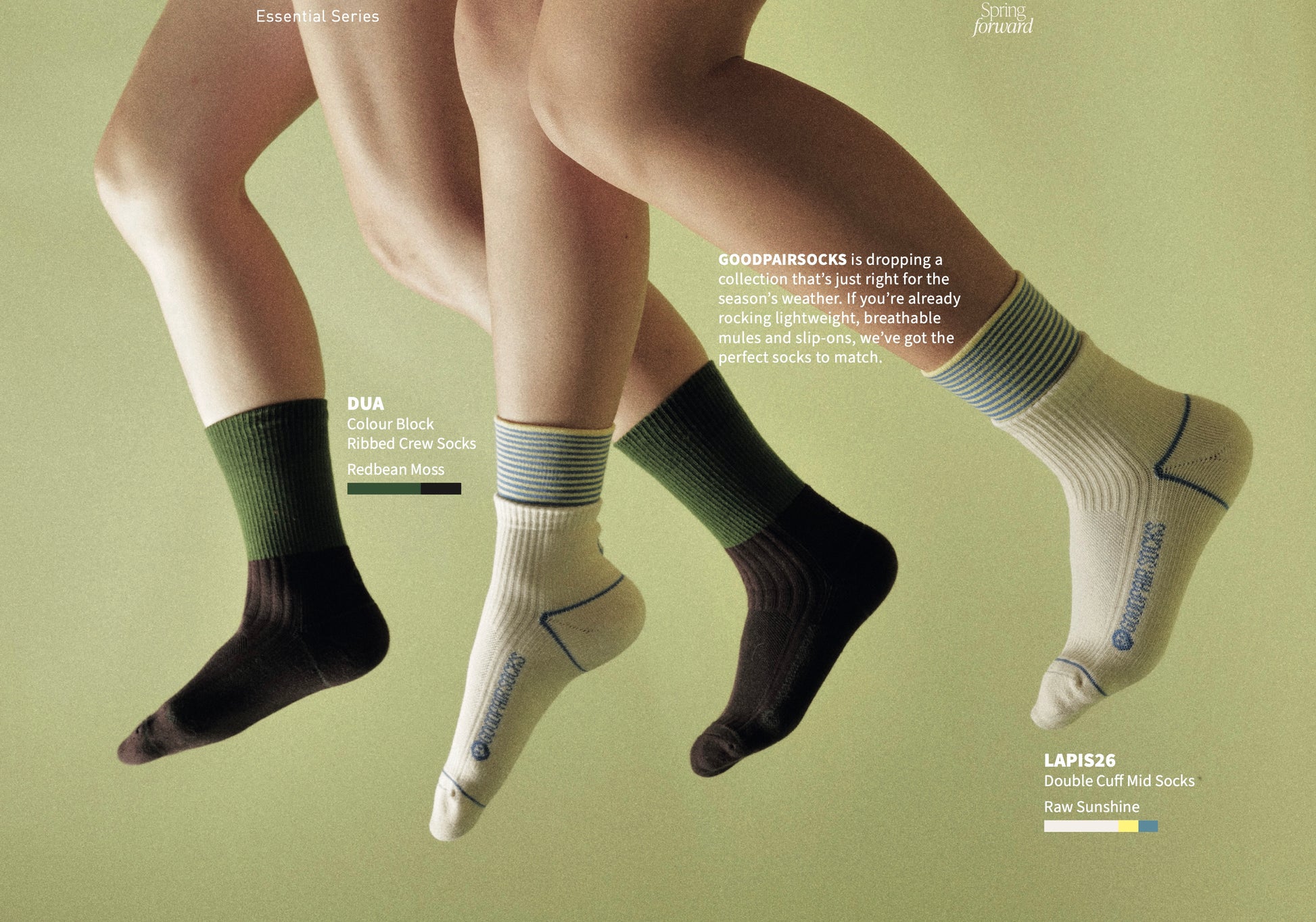 GOODPAIRSOCKS - Spring Forward, Dua - The Panic Room