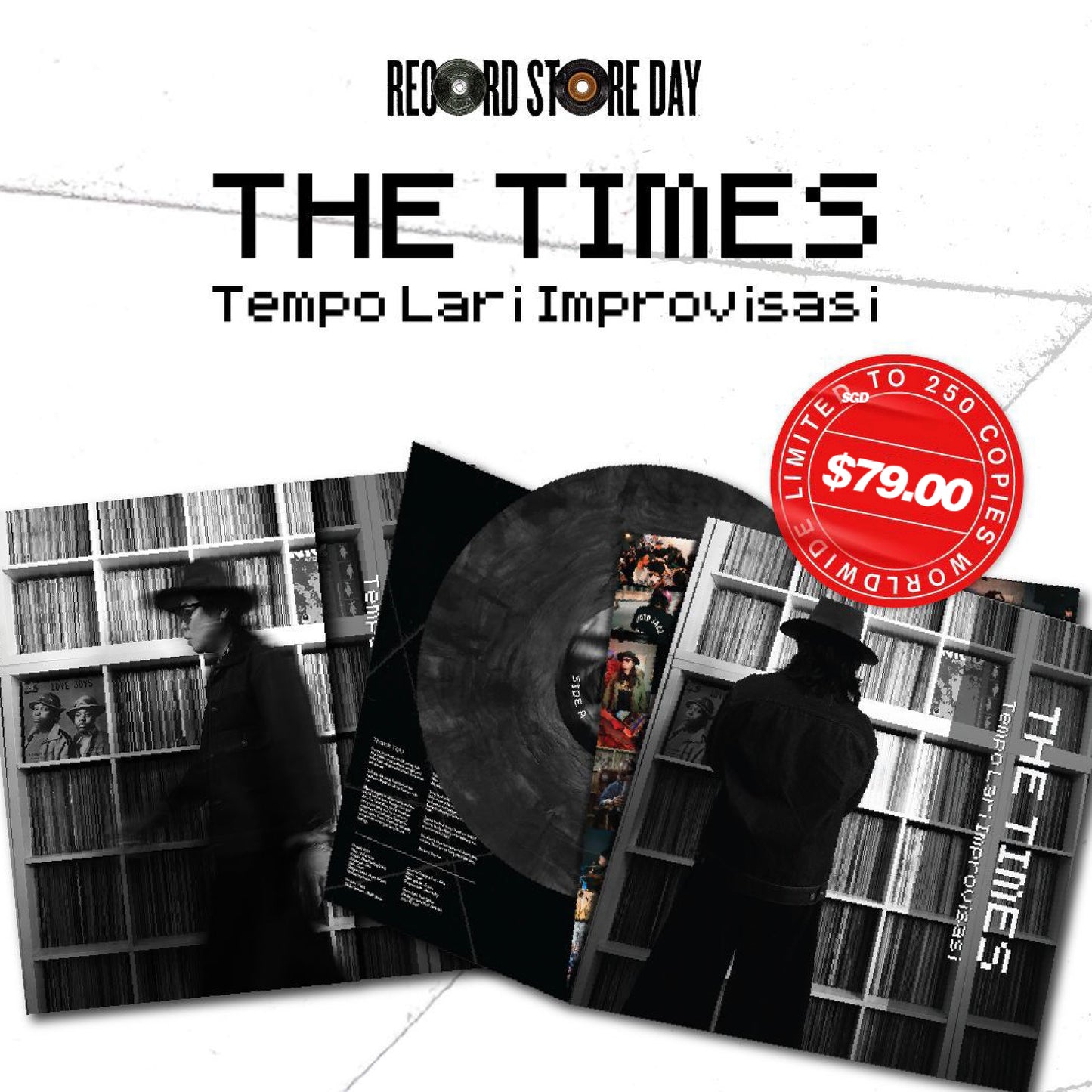 The Times - Tempo Lari Improvisasi [LP, Life Records] - The Panic Room