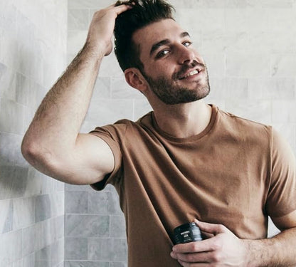 Brickell Men's Products - Strong Hold Texturizing Pomade for Men
