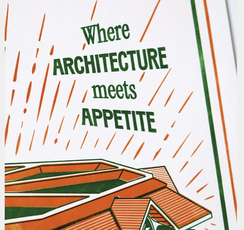 Hrvst.Store - Lau Pa Sat Letterpress Print