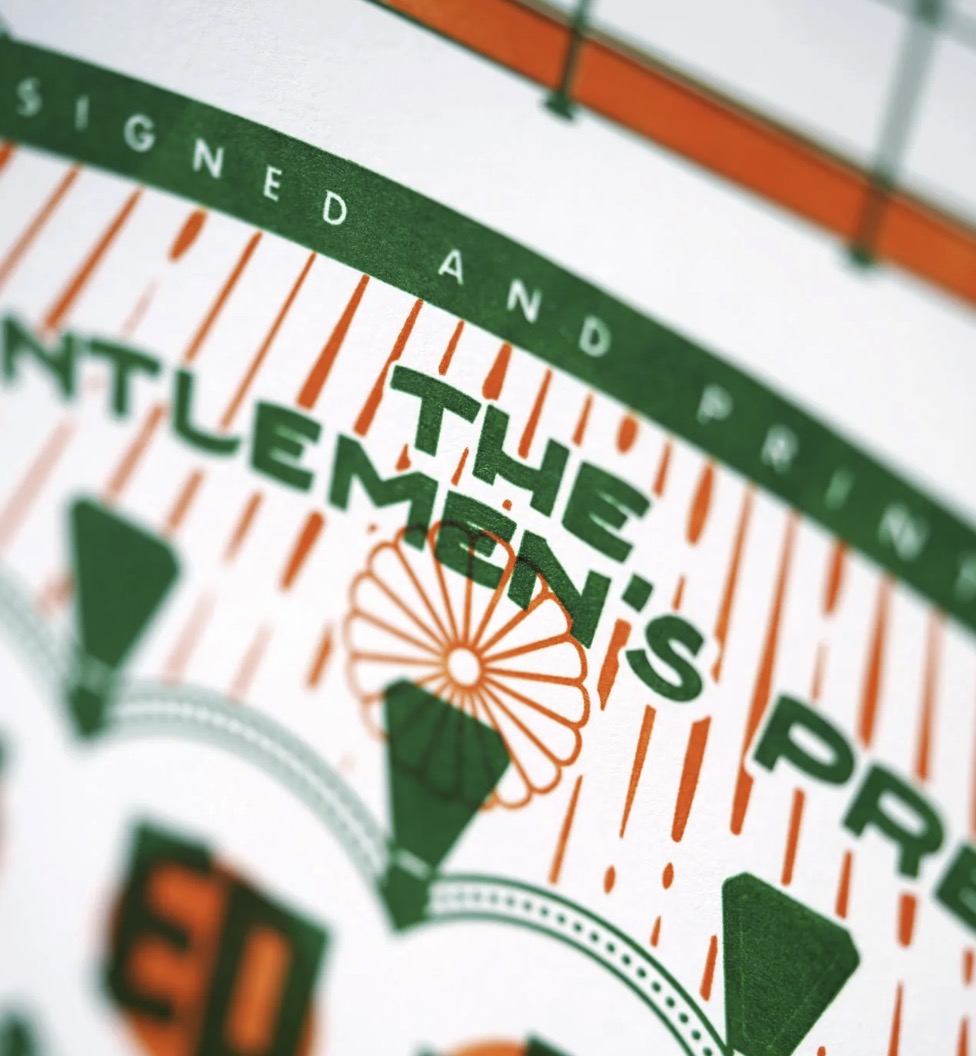 Hrvst.Store - Lau Pa Sat Letterpress Print